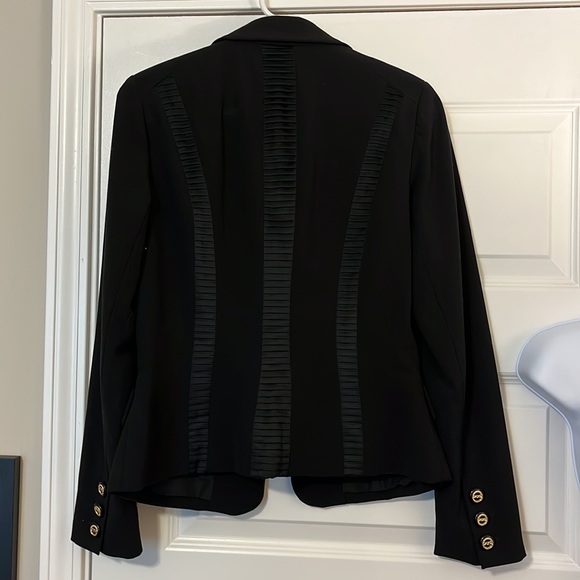 Cache black pantsuit with ribbon detail - Picture 11 of 13